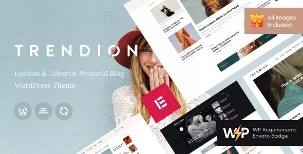 Trendion - A Personal Lifestyle Blog and Magazine WordPress Theme