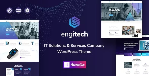 Engitech IT Solutions & Services WordPress Theme