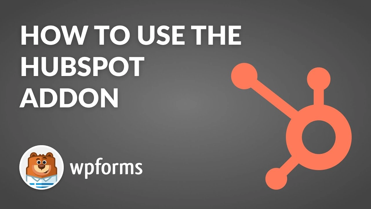 WPForms HubSpot Addon