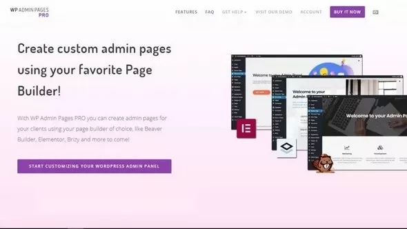 WP Admin Pages PRO - Custom Admin Pages Made Easy