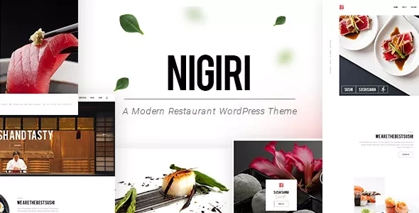 Nigiri - Restaurant WordPress Theme | Hi-Tech Coder