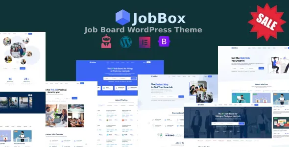 JobBox- Job Board & Career Portal Recruitment Agency WordPress Theme