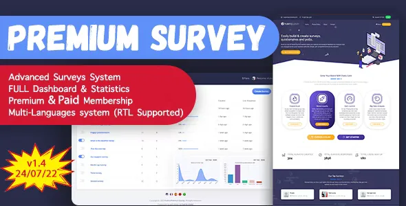 Puerto Premium Survey Builder SaaS