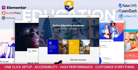 Edumodo  - Education WordPress Theme