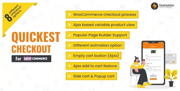 Instantio - WooCommerce All in One Cart and Checkout  | Hi-Tech Coder