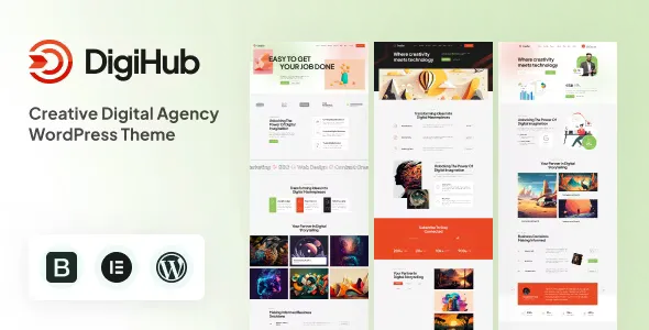 Digihub - Digital Agency WordPress Theme