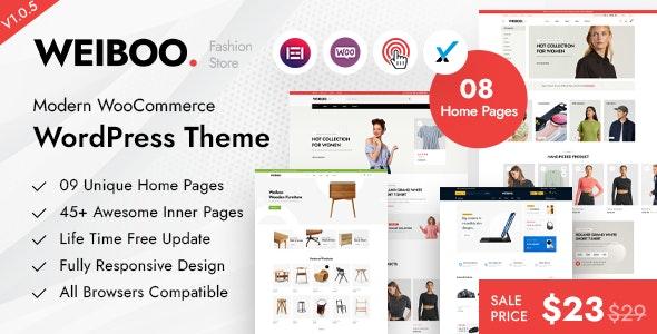 Weiboo  - Multipurpose WooCommerce Theme