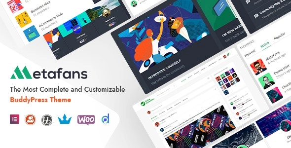 MetaFans – Community & Social Network BuddyPress Theme