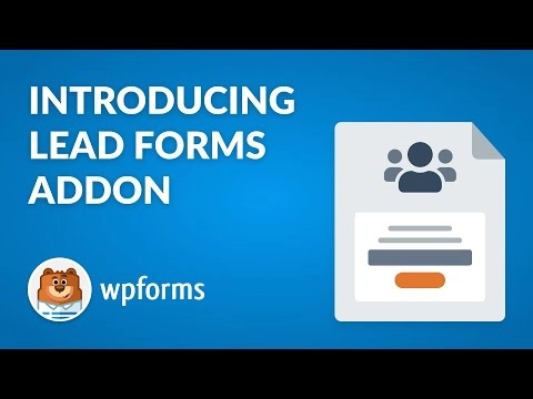 WPForms Lead Forms Addon