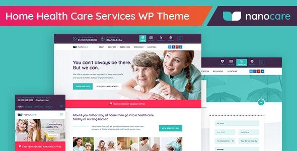 NanoCare - Home Health Care, Medical Care WordPress Theme