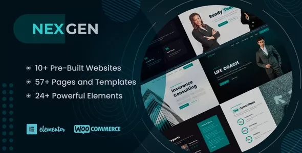 Nexgen Consulting and Business WordPress Theme