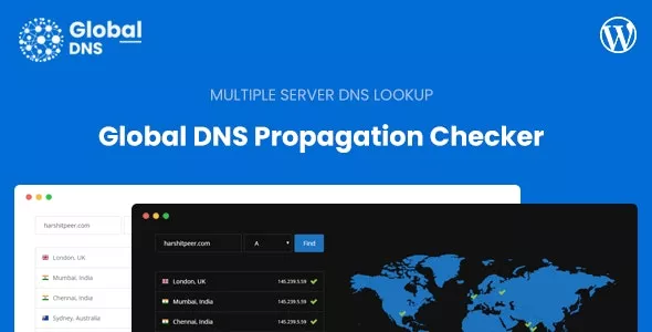 Global DNS - DNS Propagation Checker - WHOIS Lookup - WP