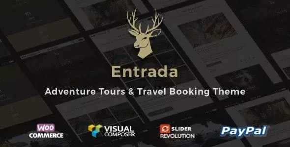 Entrada  - Tour Travel Booking WordPress Theme