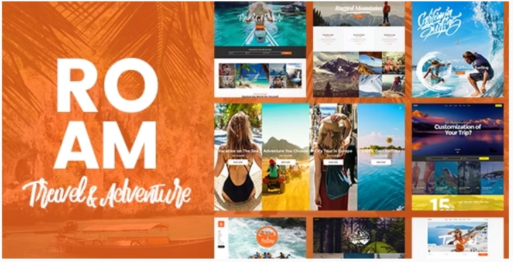 Roam – Travel and Tourism WordPress Theme