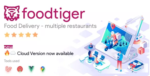 FoodTiger - Food Delivery - Multiple Restaurants