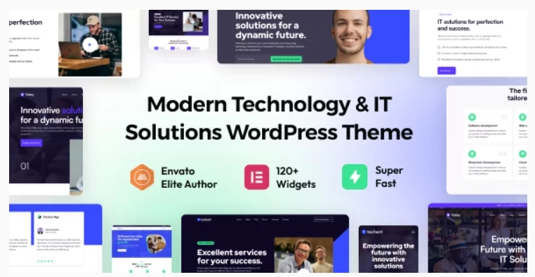 Techant – Technology & IT Solutions WordPress Theme