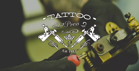 TattooPress  - A Wordpress Theme for Ink Artists