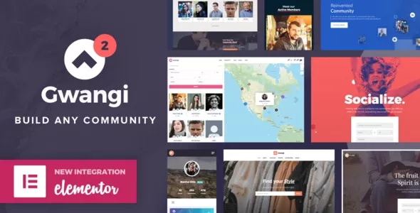 Gwangi  - PRO Multi-Purpose Membership, Social Network & BuddyPress Community Theme