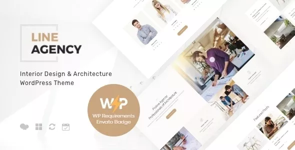 Line Agency - Interior Design & Architecture WordPress Theme