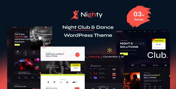Nighty- Night Club WordPress Theme