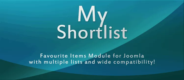 My ShortList - Favorites, Cart & Quick Access List Extension for Joomla
