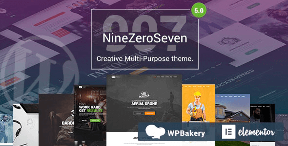 907 - Responsive Multi-Purpose WordPress Theme