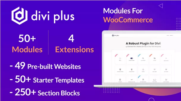 Divi Plus - Add 55+ New Modules to Divi Theme