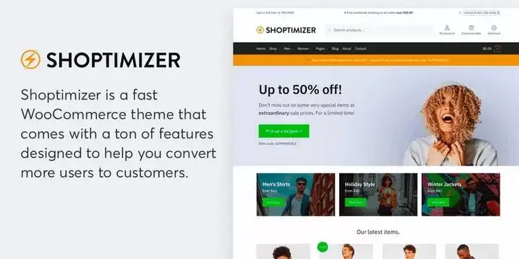 Shoptimizer The Fastest WooCommerce Theme