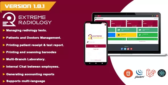 Extreme Radiology - Medical Radiology Center Management System