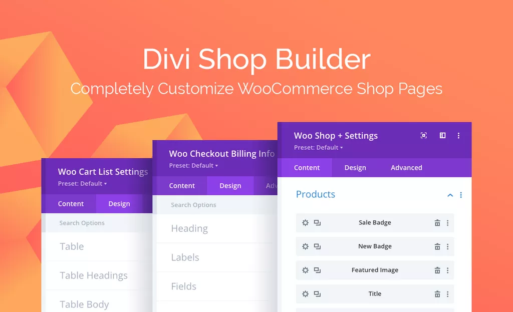 Divi Shop Builder for WooCommerce
