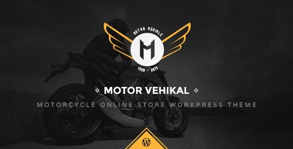 Motor Vehikal  - Motorcycle Online Store WordPress Theme