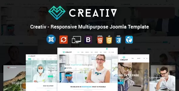 Creativ - Responsive Multipurpose Joomla Template