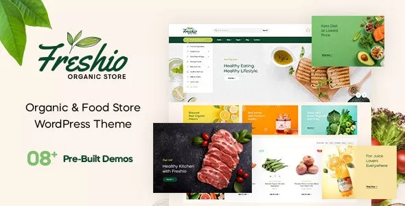 Freshio  - Organic & Food Store WordPress Theme