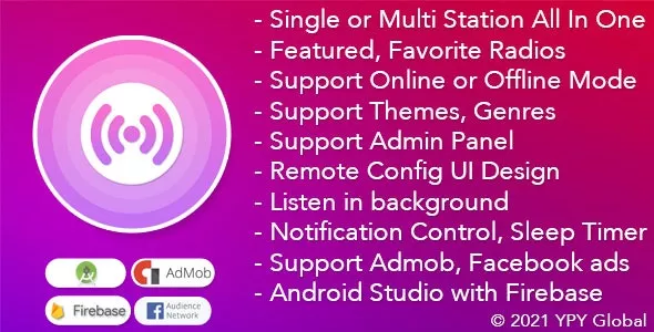 XRadio - Best Radio Template for Android