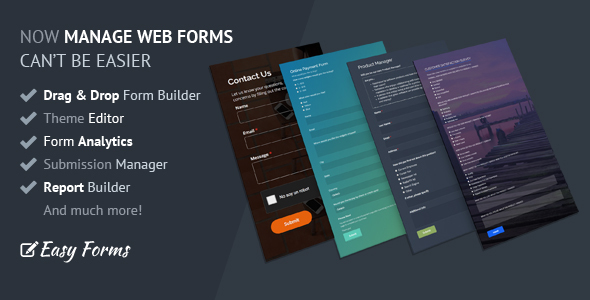 Easy Forms  - Advanced Form Builder and Manager