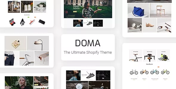 Doma - Ultimate Multi Language Shopify Theme Section Ready