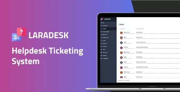 Laradesk- Helpdesk Ticketing System
