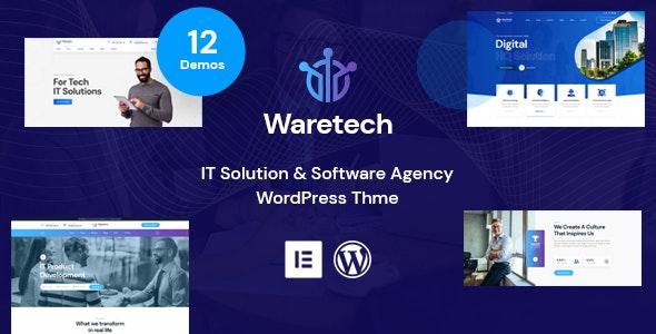 Waretech  - IT Solutions & Technology WordPress Theme