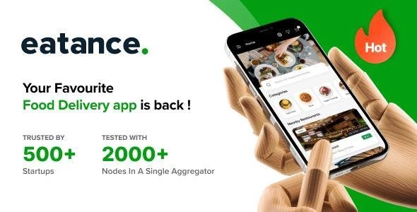 Advance Online Food Delivery & Multi Restaurant Aggregator with Website, Admin, API, Mobile Apps