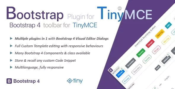 Bootstrap Plugin for TinyMCE