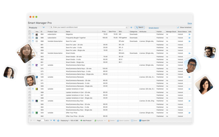 Woocommerce Smart Manager- Bulk Edit, Stock Management