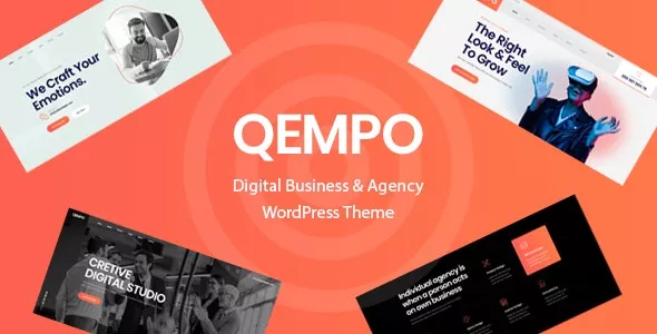 Qempo Digital Agency Services WordPress Theme