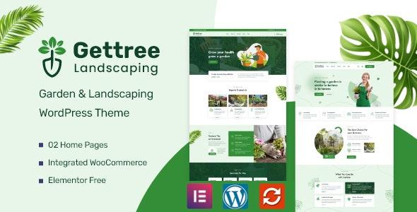 Gettree  - Garden & Landscaping WordPress Theme