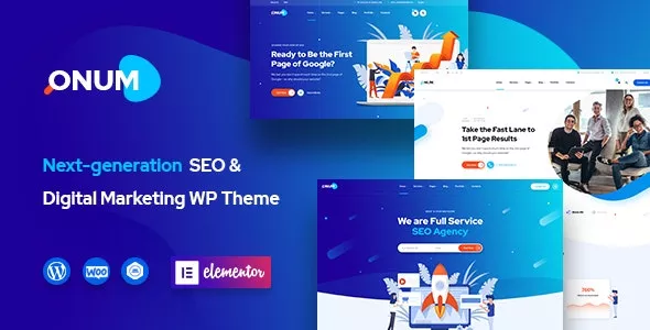 Onum - SEO & Marketing Elementor WordPress Theme