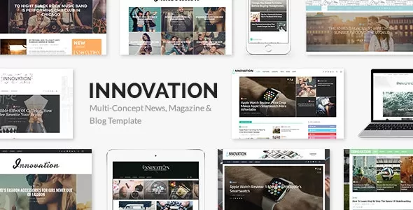 Innovation - Multi-Concept News, Magazine & Blog Theme