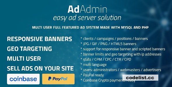 AdAdmin - Easy full featured ad server