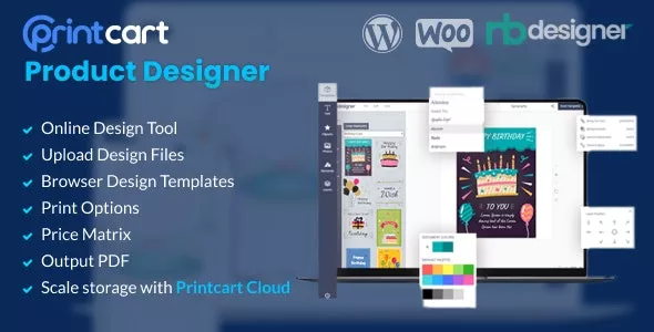 Printcart Product Designer - WooCommerce WordPress