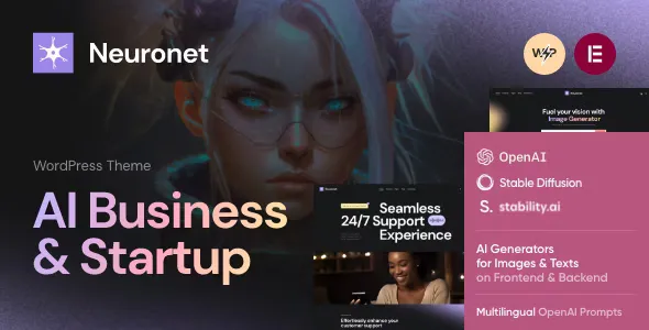 Neuronet - AI Business & Startup WordPress Theme