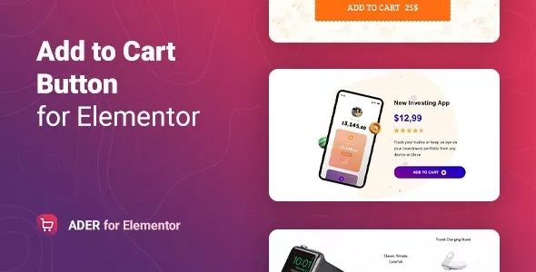 Ader - Add to Cart Button for WooCommerce