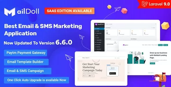 Maildoll - Email & SMS Marketing SaaS Application